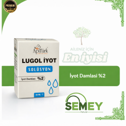 LUGOL İYOT SOLÜSYON 30ml %2'lik İyot Damlası