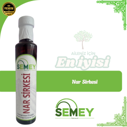 Nar Sirkesi 250 ml ( 2 adet sirke alımlarda 3. sirke hediye )